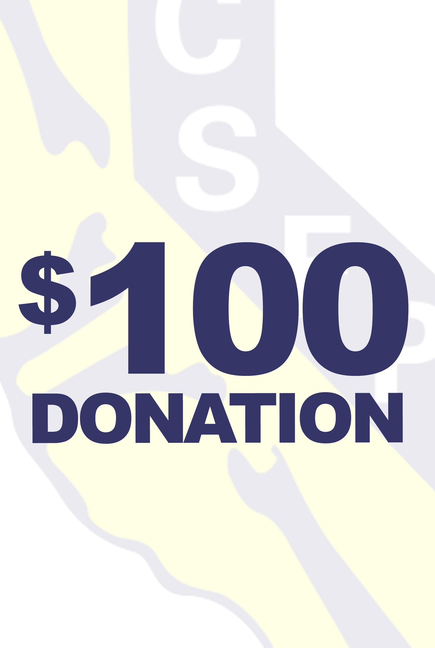 $100 DONATION