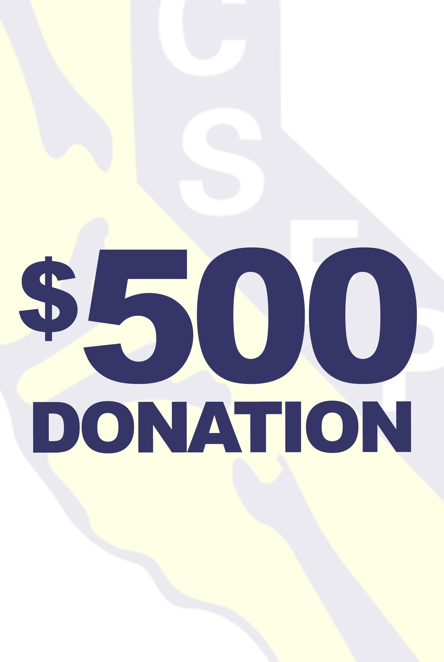 $500 DONATION